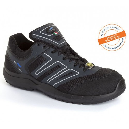 STARLINE INDIANAPOLIS BLACK LOW S3 SRC SİYAH DERİ İŞ AYAKKABISI